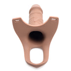 Hollow Silicone Dildo Strap-on