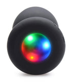 Light Up Silicone Anal Plug - Medium
