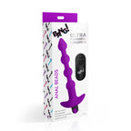 Remote Control Vibrating Silicone Anal Beads