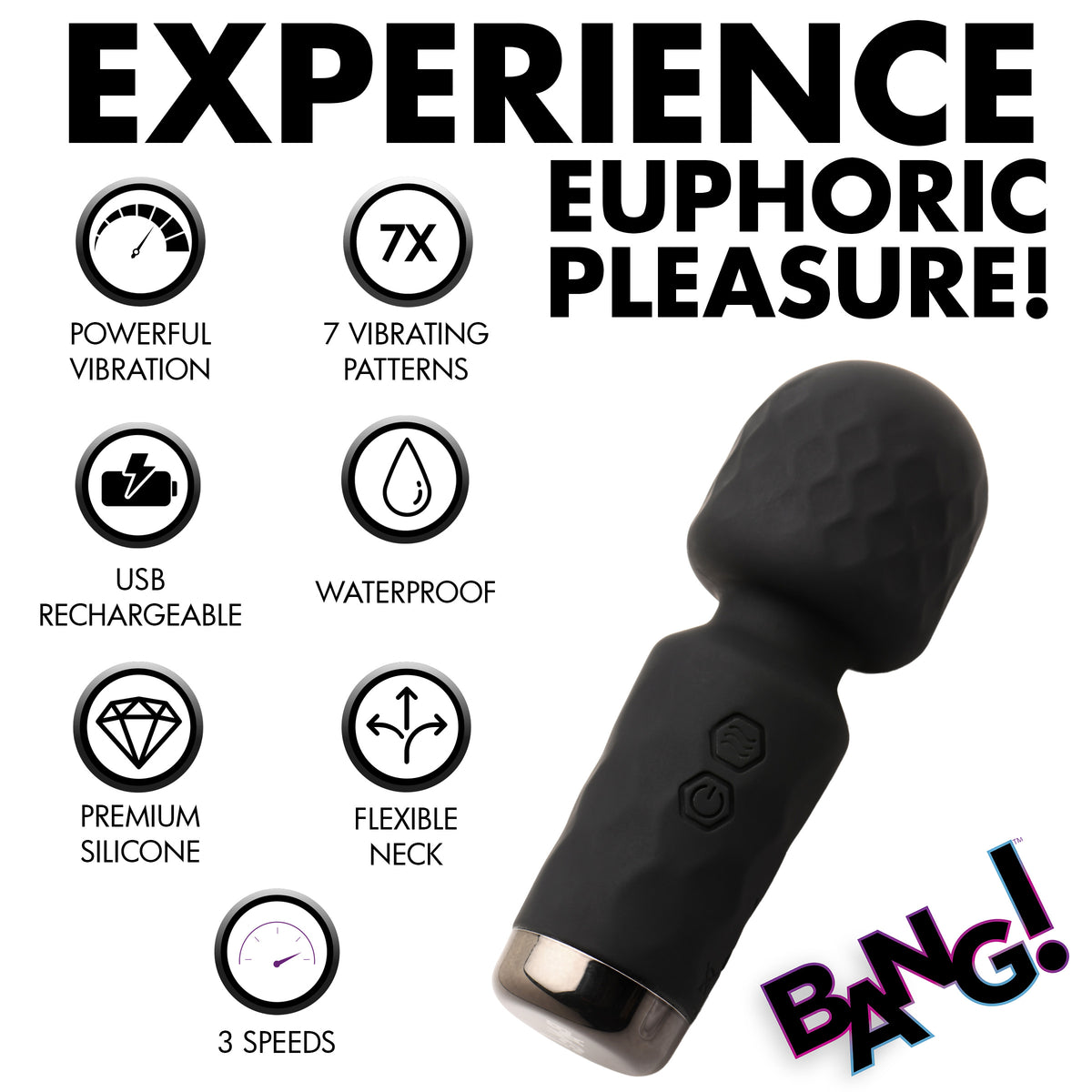 10X Mini Silicone Wand