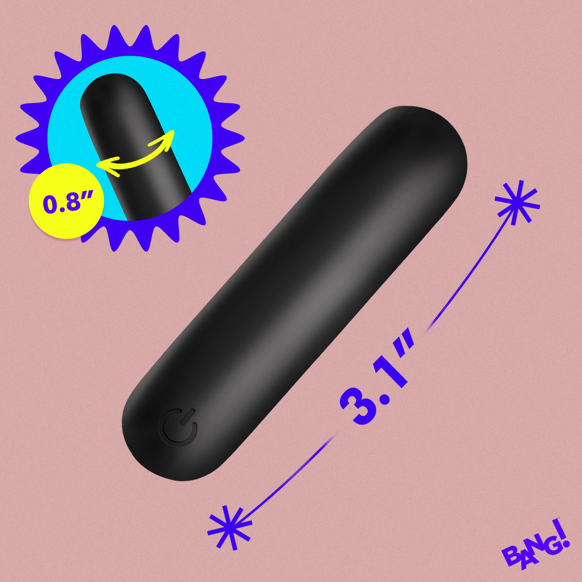 Flexible Silicone Bullet