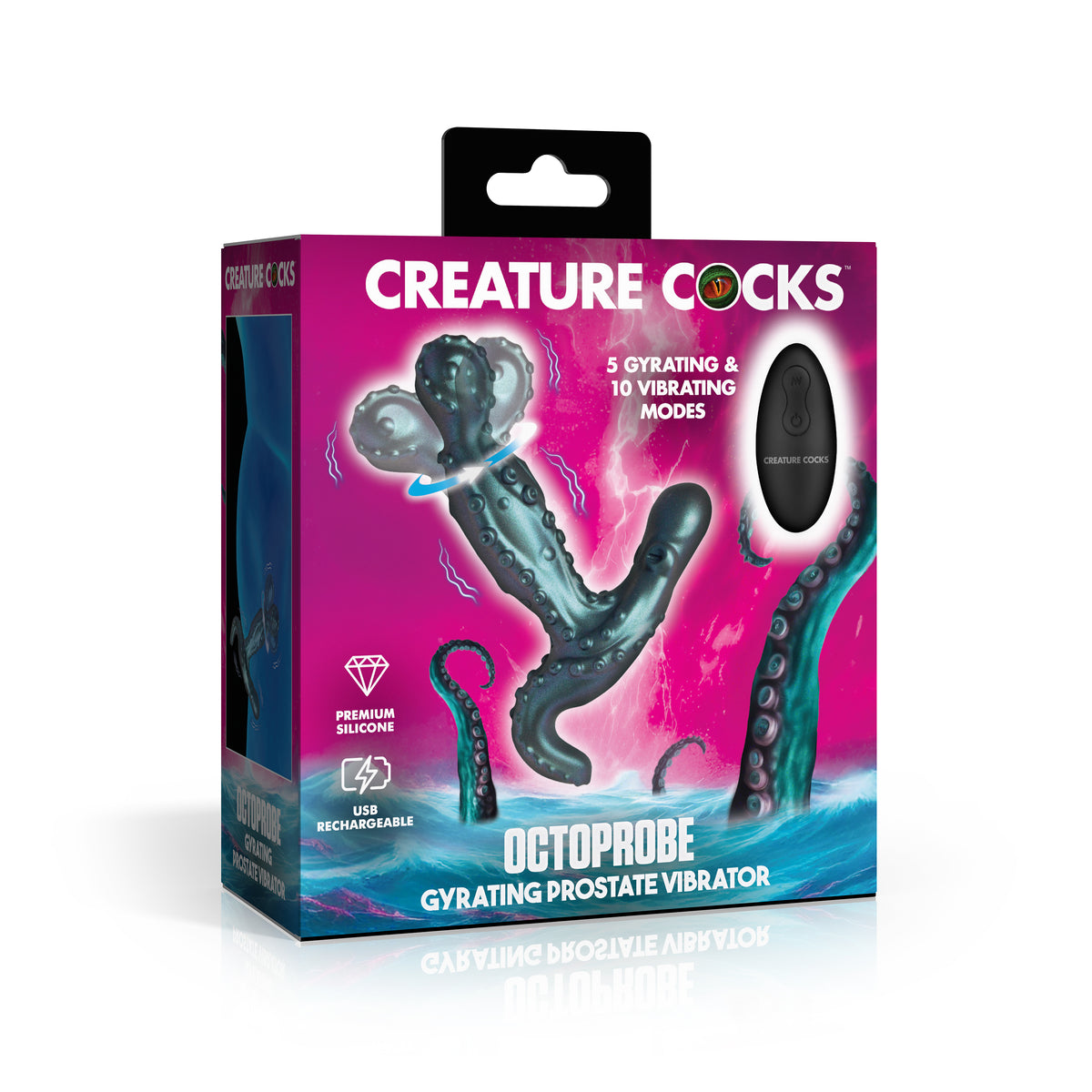 Octoprobe Gyrating Prostate Vibrator