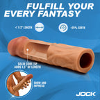 Enhancers 1.5" Silicone Penis Extension Sleeve - Medium