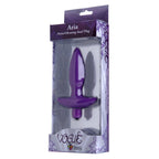 Aria Vibrating Silicone Anal Plug