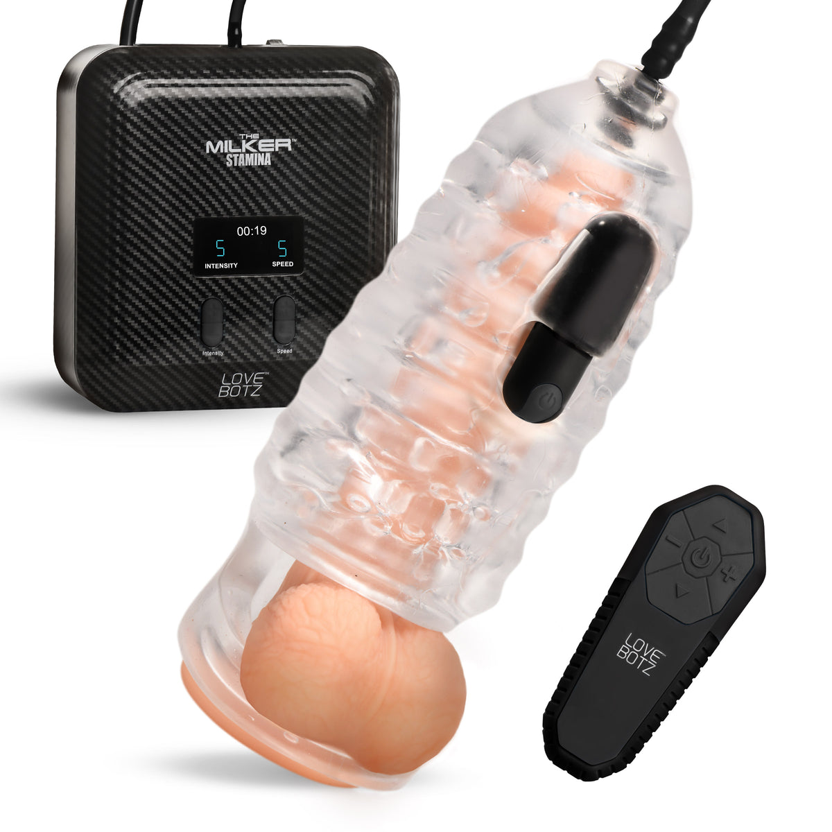 The Milker Stamina with Automatic Stroking, Suction and Vibration