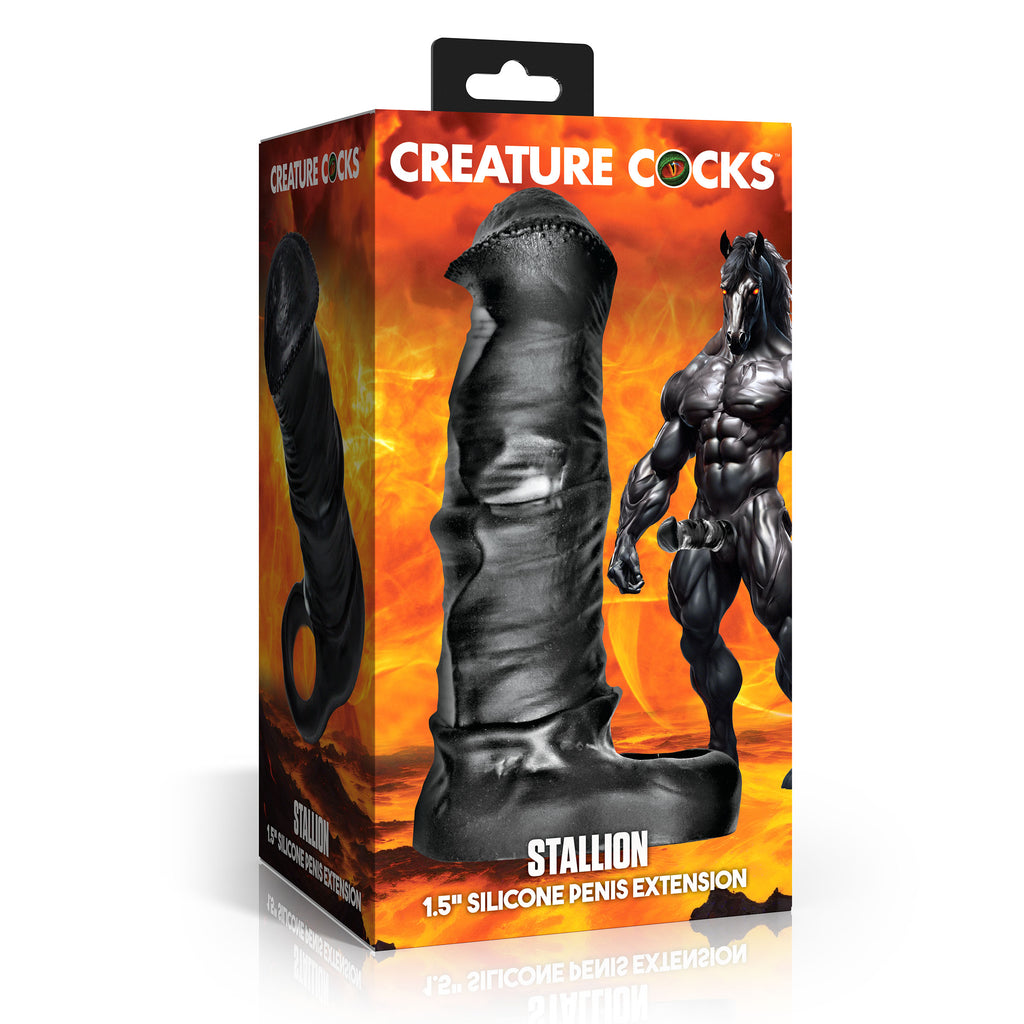 Stallion 1.5" Silicone Penis Extension