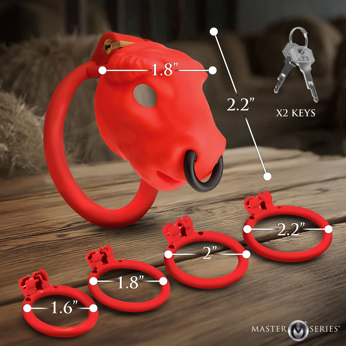 Bull Chastity Cage