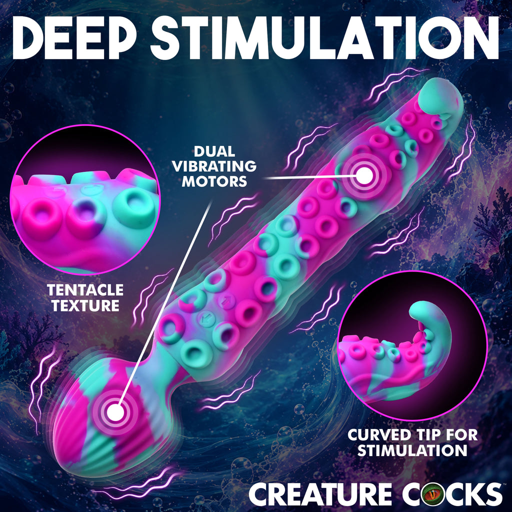 Kraken Wand Dual-Ended Silicone Wand Massager