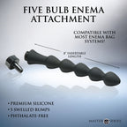 Canal 5 Bulb Silicone Enema Attachment