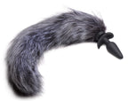 Vibrating Silicone Anal Plug with 3 Interchangeable Tails