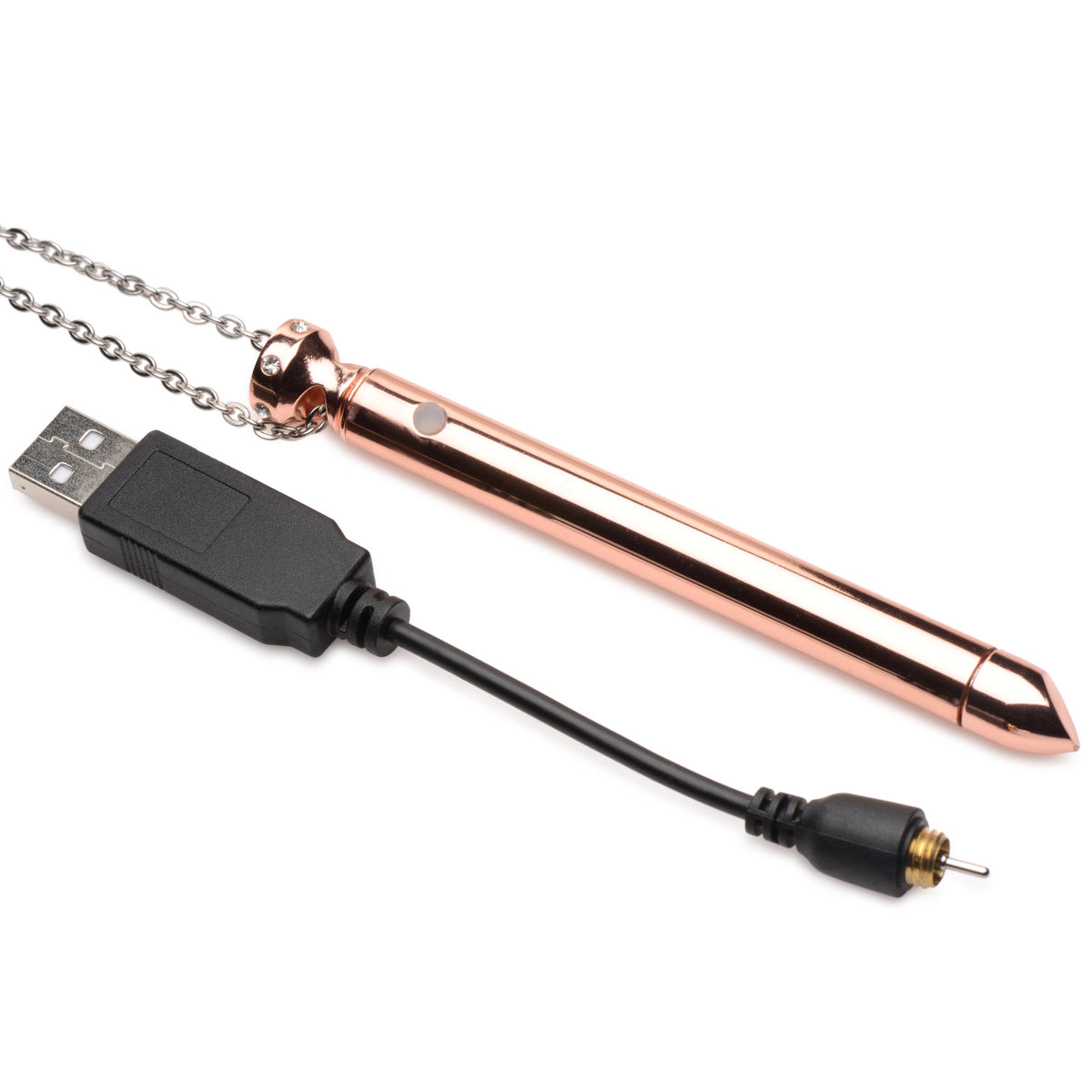 7X Vibrating Necklace - Rose Gold