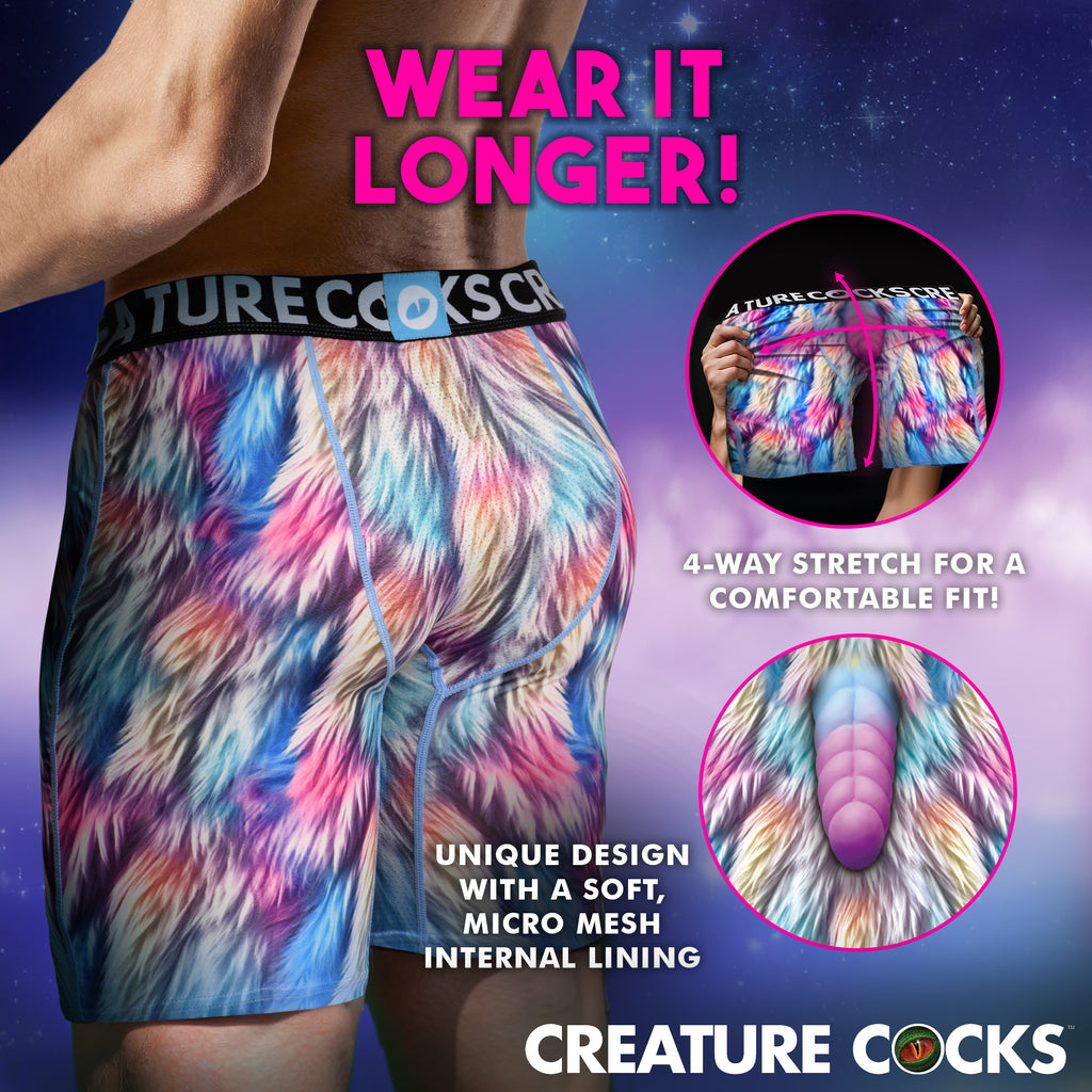 Creature Wear Mystique Unicorn Boxer Shorts - X-Large