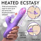 Pro-Thrust Max 14X Thrusting and Pulsing Silicone Rabbit