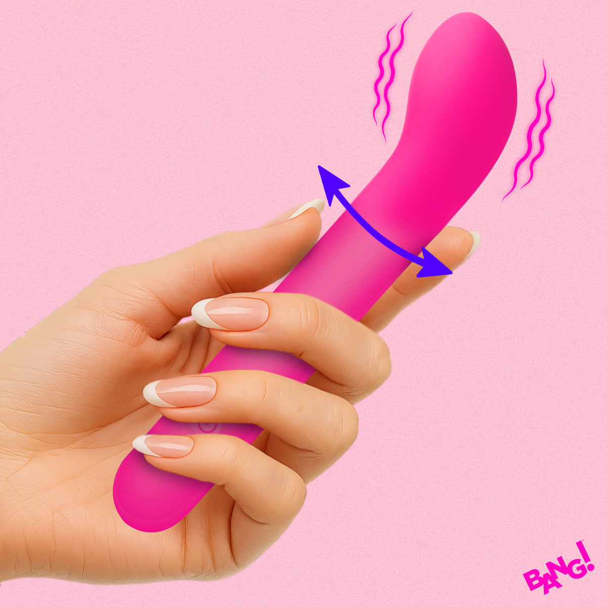 G-Spot Flexible Silicone Vibrator