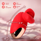 Mini Kisses Kissing and Vibrating Clitoral Stimulator