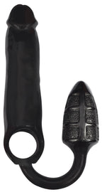 XXXPander Sheath with Double Textured Plug