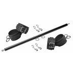 Black Doggy Style Spreader Bar Kit with Cuffs