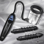 Rosebud Driller Deluxe Set Vibrating Silicone Rosebud Pump