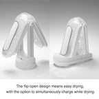 Flip 0-Zero Electronic Vibration Stroker