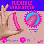 Tapered Flexible Silicone Bullet