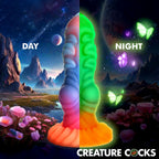 Alien Invader Glow-In-The-Dark Silicone Dildo