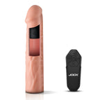 Enhancers Vibrating Penis Extension w/ Remote - Medium