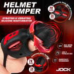 Helmet Humper Gyrating and Vibrating Silicone Masturbator