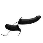 Power Pegger Silicone Vibrating Double Dildo with Harness