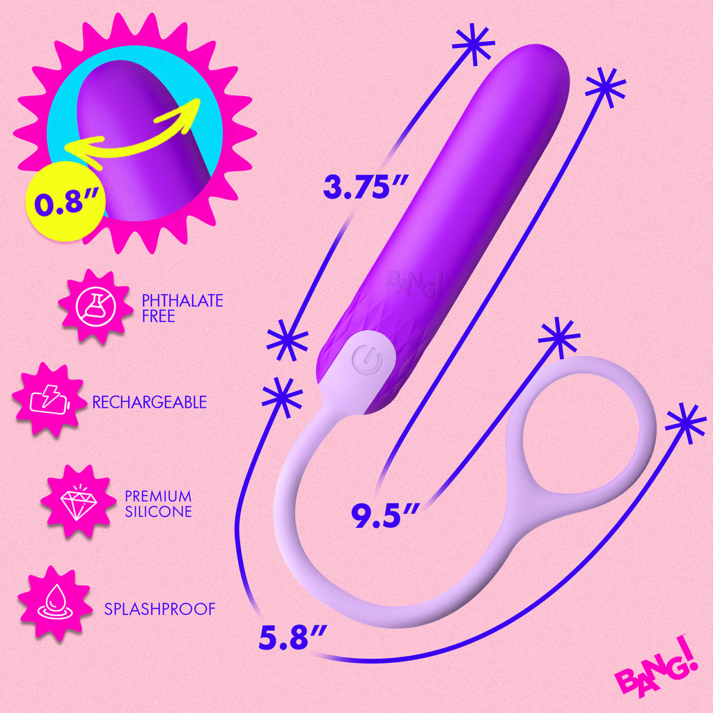 Silicone Bullet with Cord