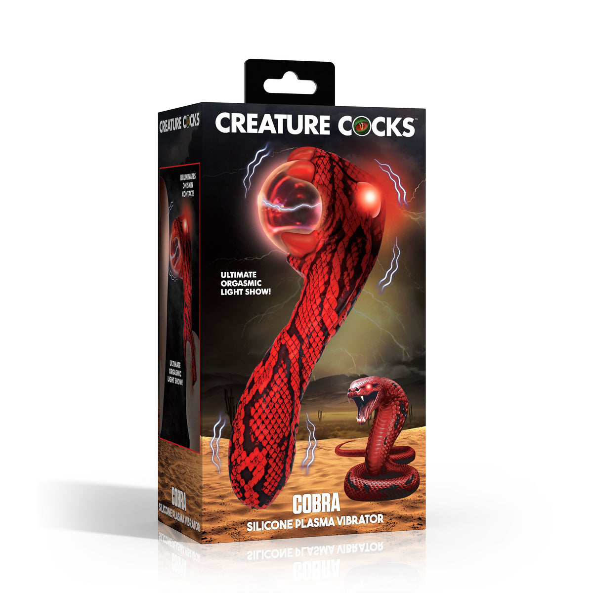 Cobra Silicone Plasma Vibrator