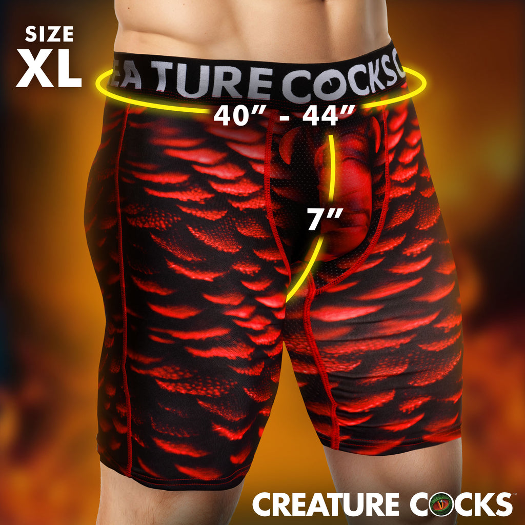 Creature Wear Horny Devil Demon Boxer Shorts