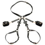 Bondage Thigh Harness with Bows - M/L