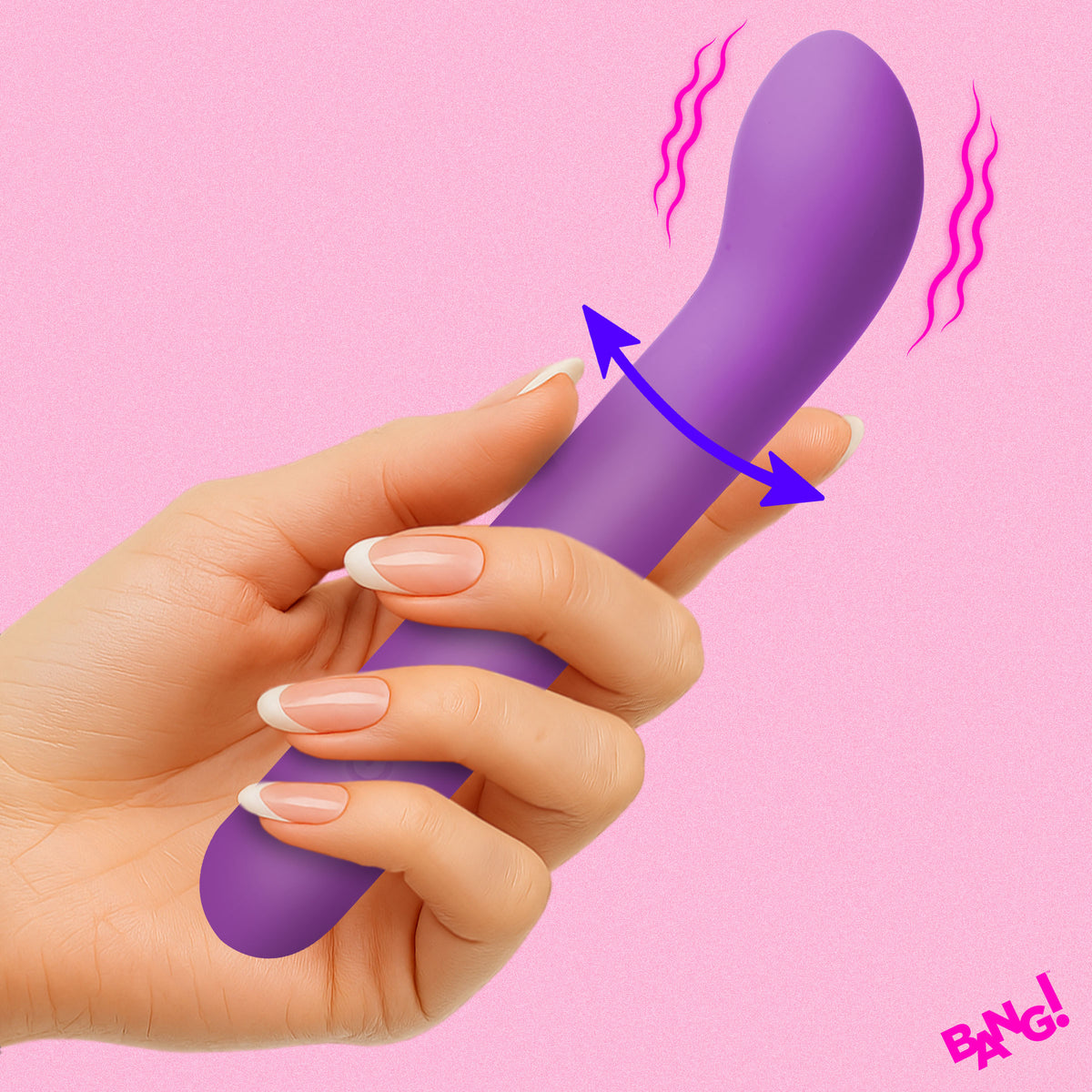G-Spot Flexible Silicone Vibrator