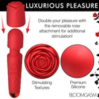Deluxe Silicone Rose Wand