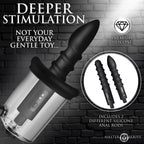 Rosebud Driller Deluxe Set Vibrating Silicone Rosebud Pump