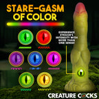 Eyegor Thrusting and Vibrating Silicone Dildo