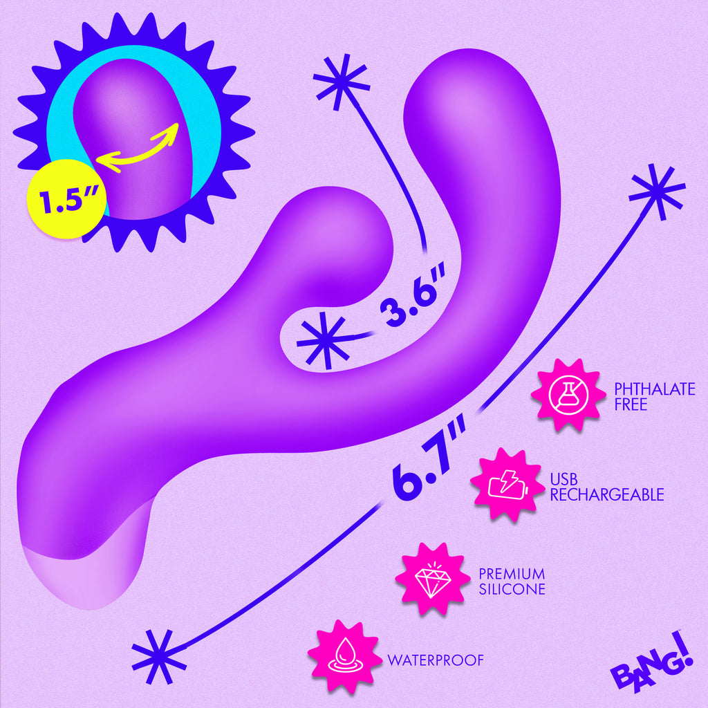 Gyro Rabbit Silicone Vibrator