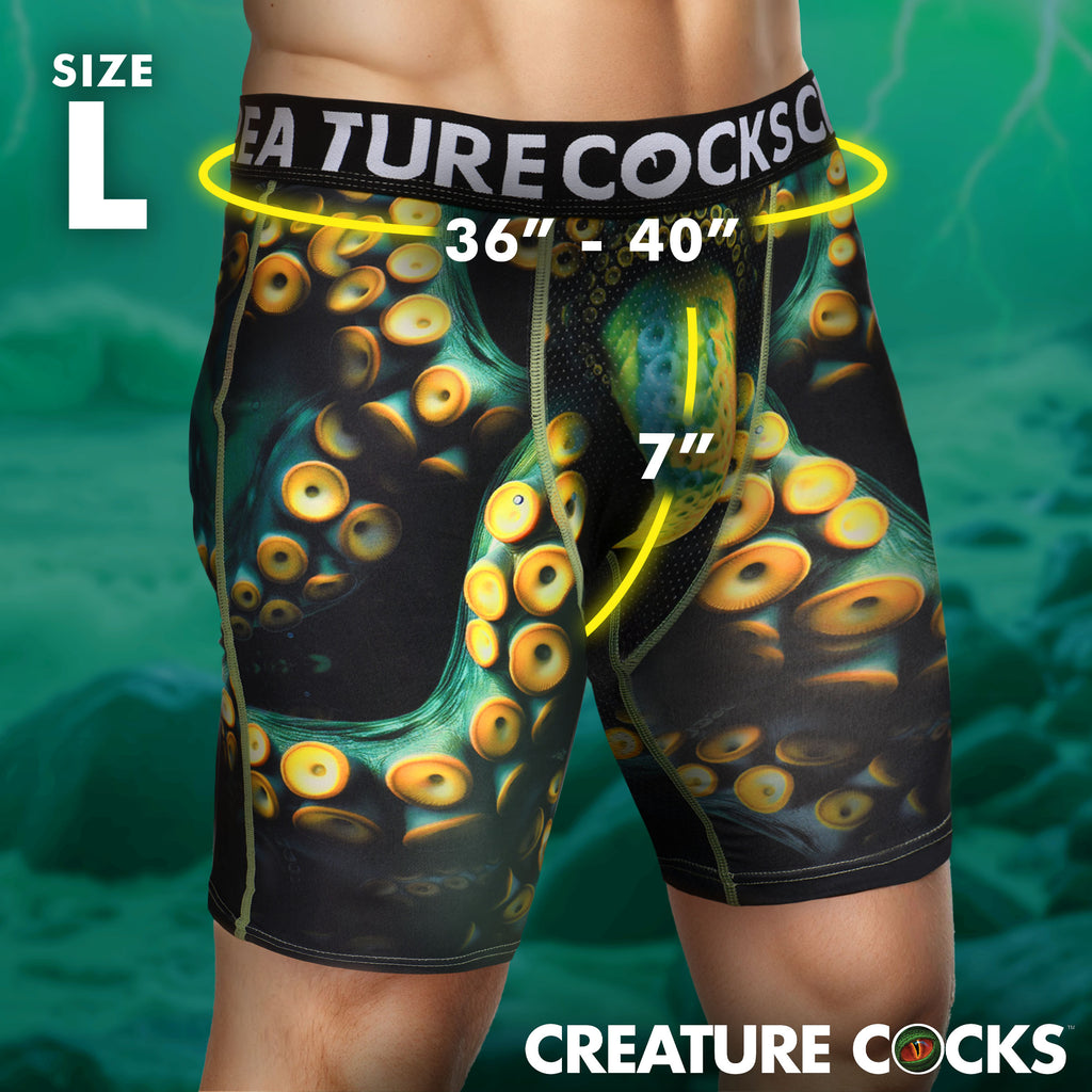 Creature Wear Monstropus Tentacled Monster Boxer Shorts