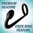 Explorer Silicone Cock Ring and Prostate Plug