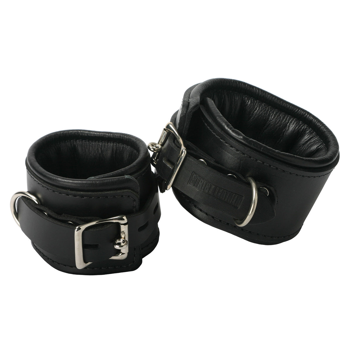 Strict Leather Padded Premium Locking Restraints