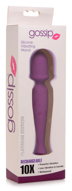 10X Silicone Wand Massager - Violet