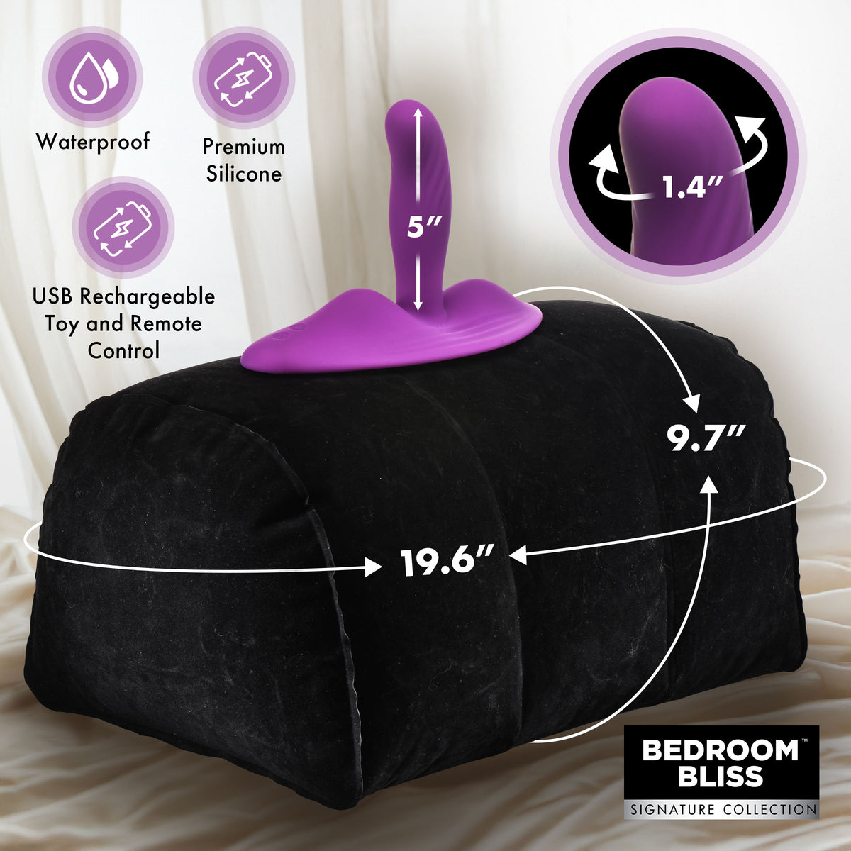 Love Rider Vibrating Cushion