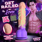 Aren Silicone Dildo with Balls