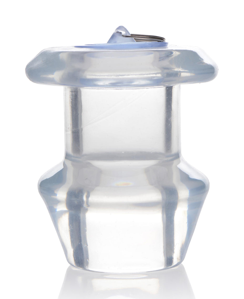 Ass Bung Clear Hollow Anal Dilator with Plug - XL