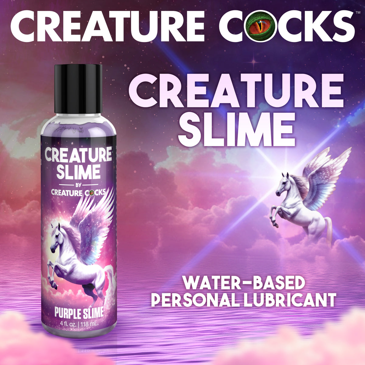 Creature Slime Water-Based Lubricant - 4oz