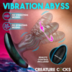 Octo-Squirm Vibrating and Squirming Silicone Anal Plug