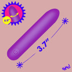 Tapered Flexible Silicone Bullet