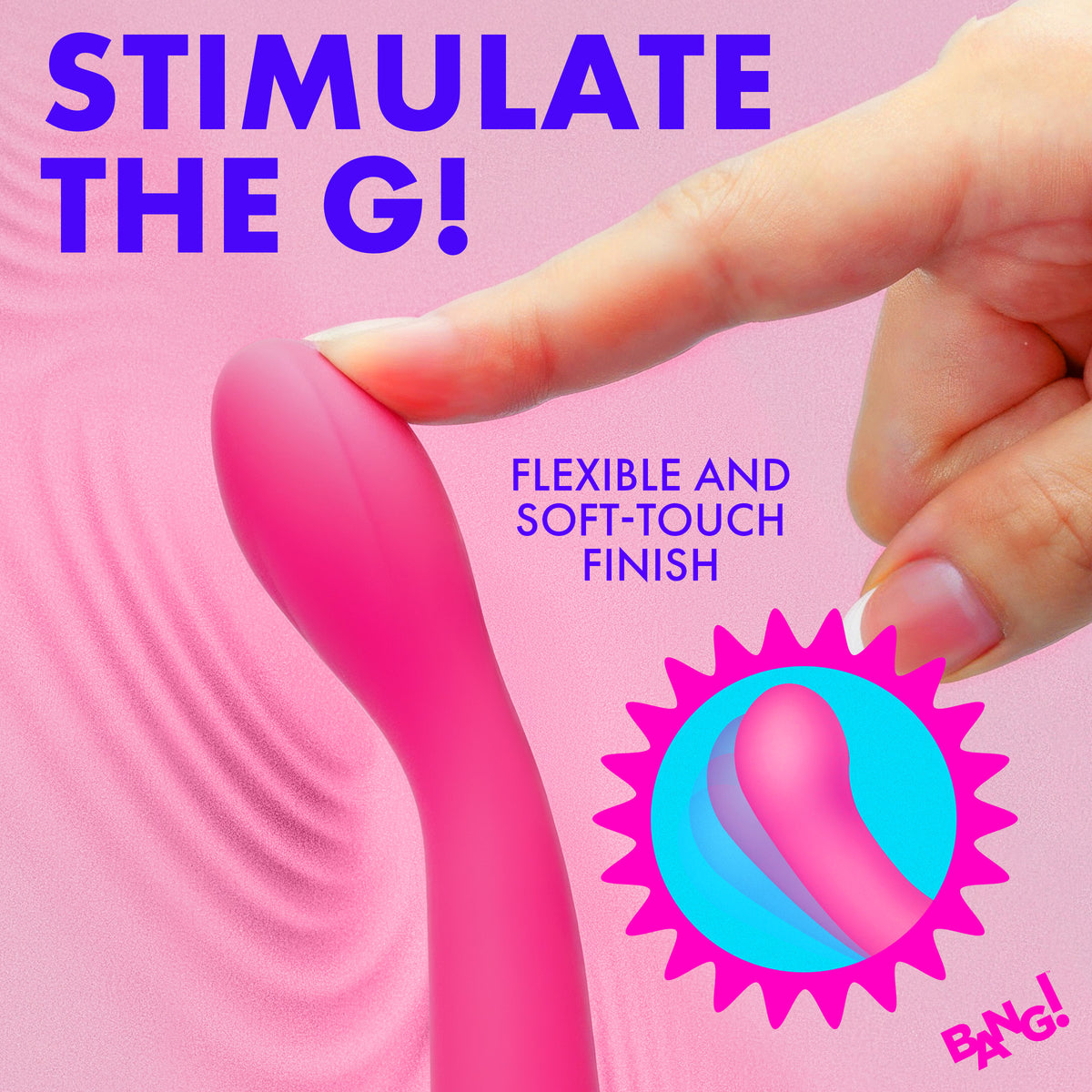 G-Spot Flexible Silicone Vibrator