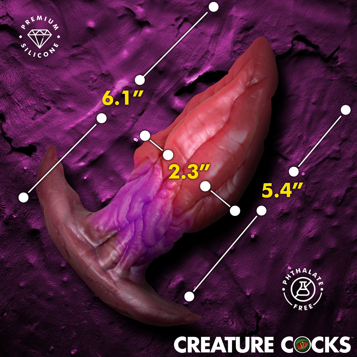 Crawler Silicone Butt Plug