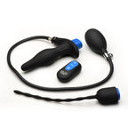 Inflatable Anal Plug and Urethral Sound E-Stim Kit